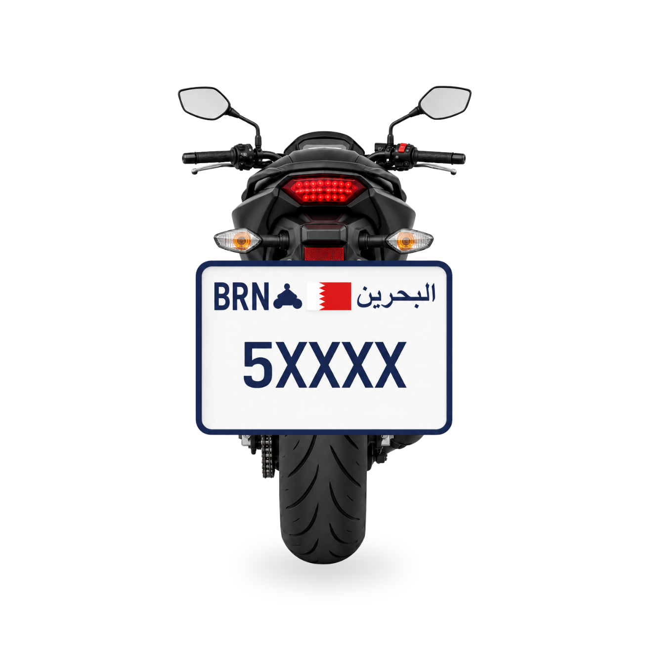Pre-Owned Motorcycle Plates